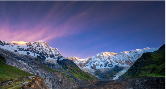 Figure 1 Beauty of Nepal, a sharp contrast to the social issues that plague the country.  Photo: Photographic Travels