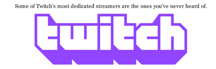 Twitch's Logo (Courtesy of twitch.tv, Amazon)